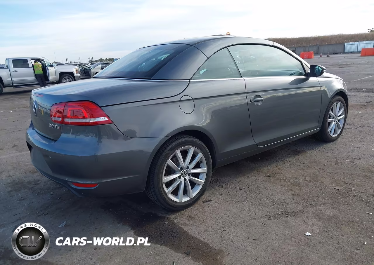 2012 Volkswagen Eos Komfort VIN:WVWBW7AH7CV016563 - 4
