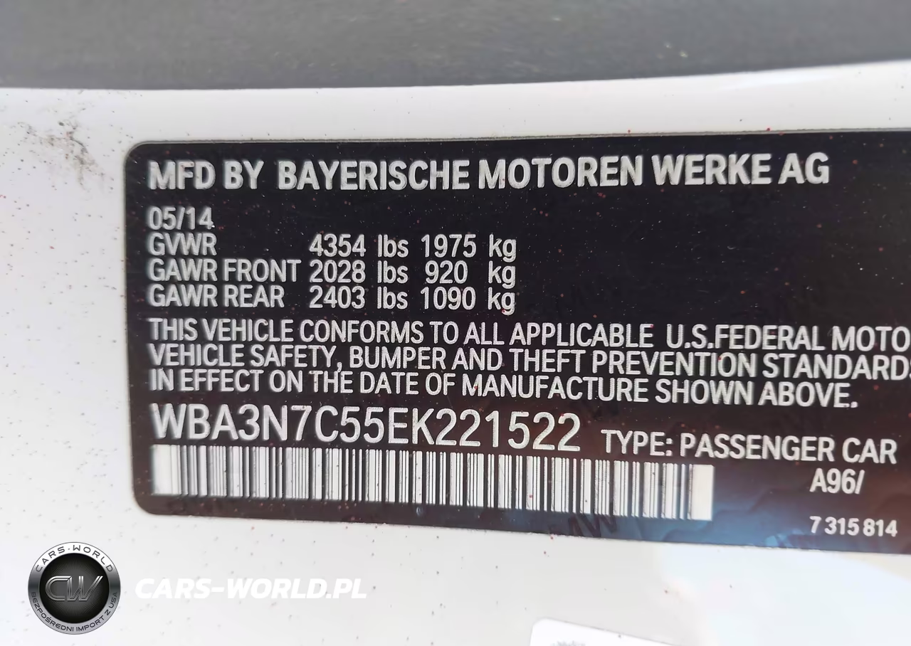 2014 BMW 428I VIN:WBA3N7C55EK221522 - 9