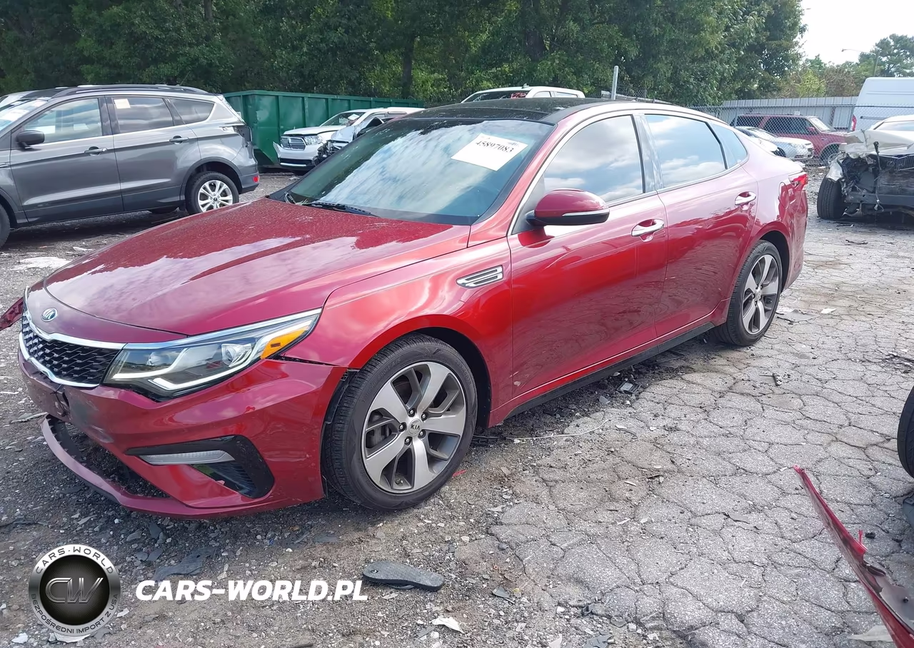 2019 Kia Optima S VIN:5XXGT4L36KG375699 - 2