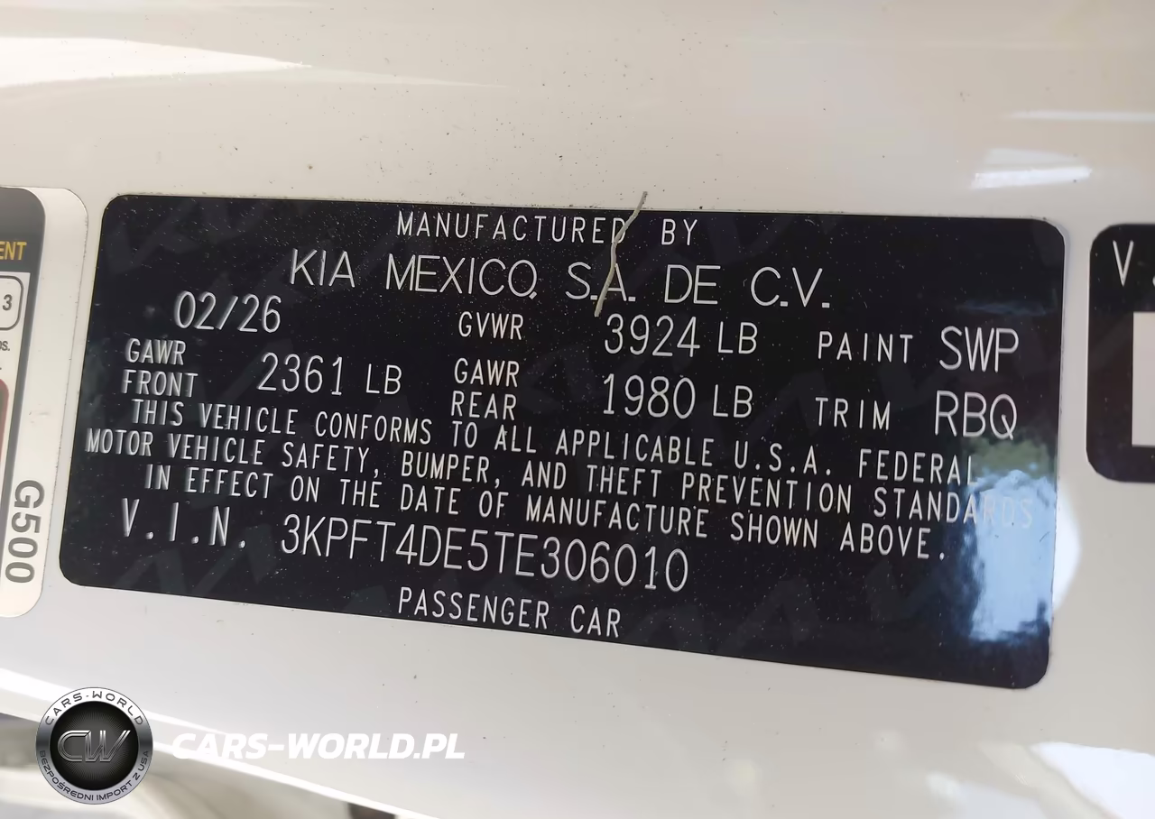 2026 Kia K4 Lxs VIN:3KPFT4DE5TE306010 - 9