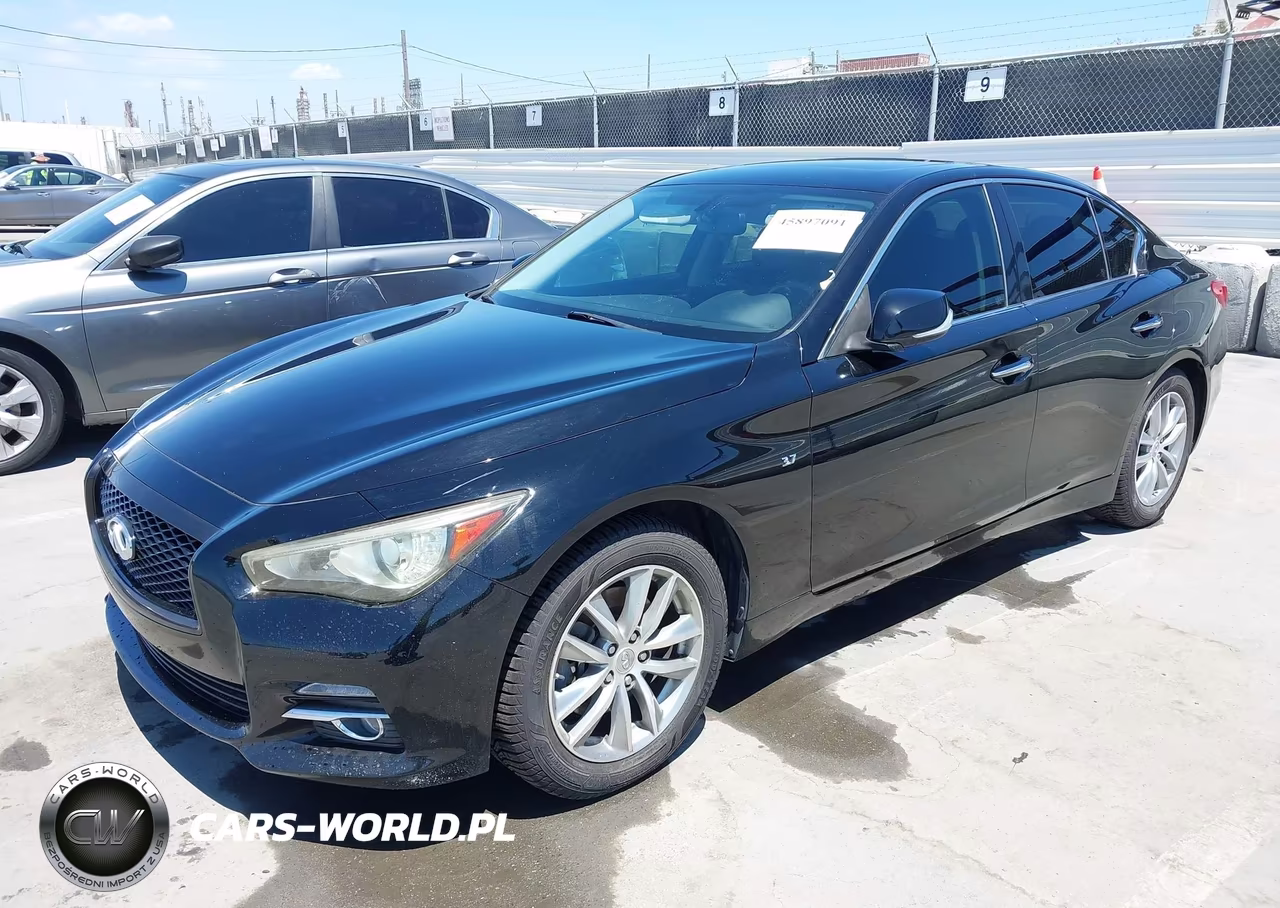 2015 Infiniti Q50 Premium-Sport VIN:JN1BV7AP6FM334312 - 2