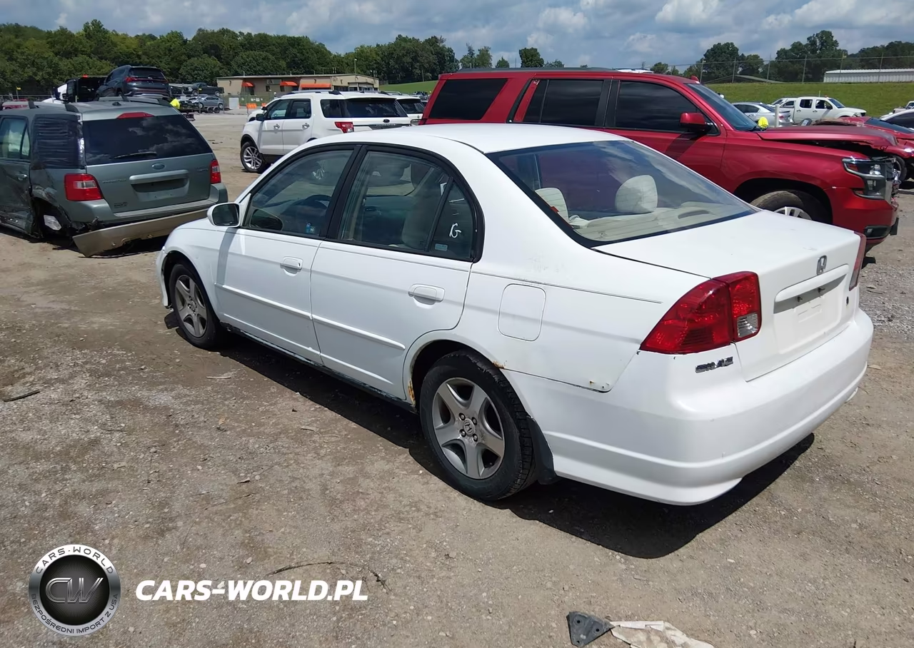 2004 Honda Civic Ex VIN:2HGES26784H584375 - 3