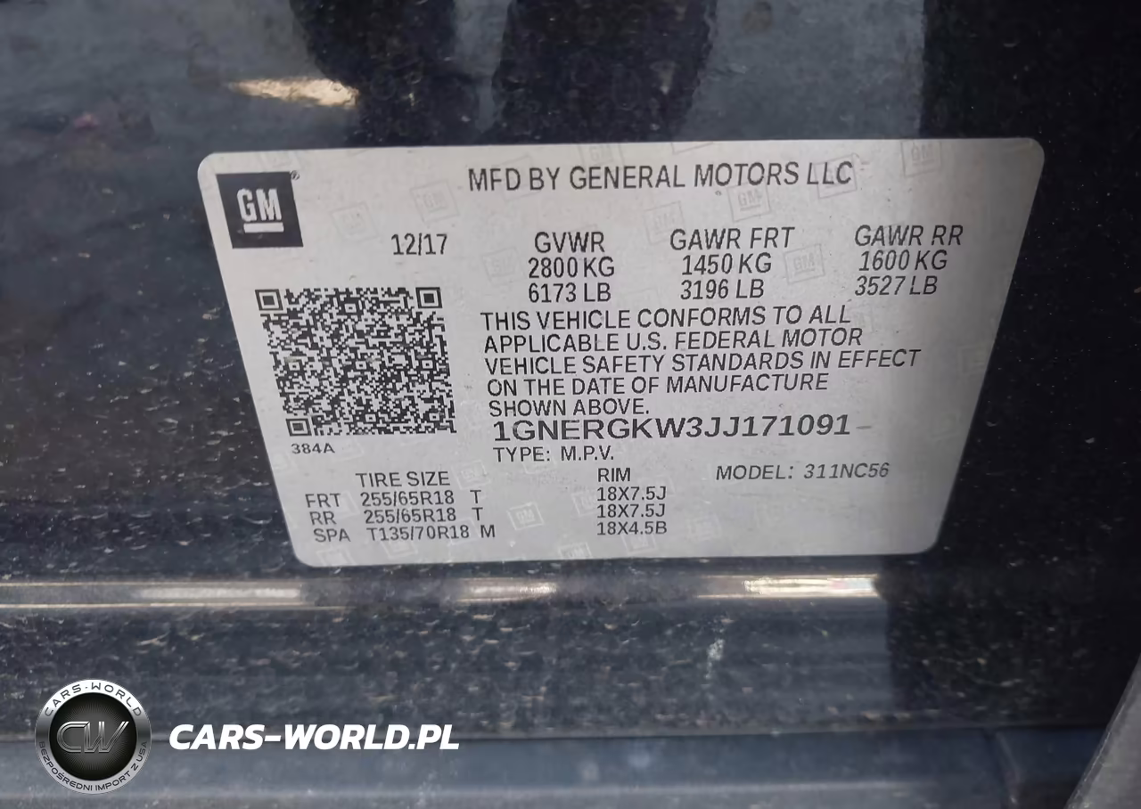 2018 Chevrolet Traverse Lt Cloth VIN:1GNERGKW3JJ171091 - 9