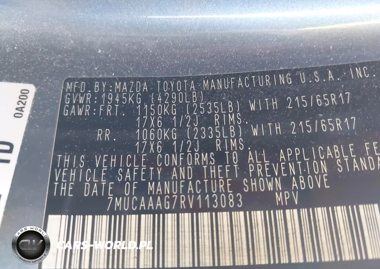 2024 Toyota Corolla Cross Le VIN:7MUCAAAG7RV113083 - 9