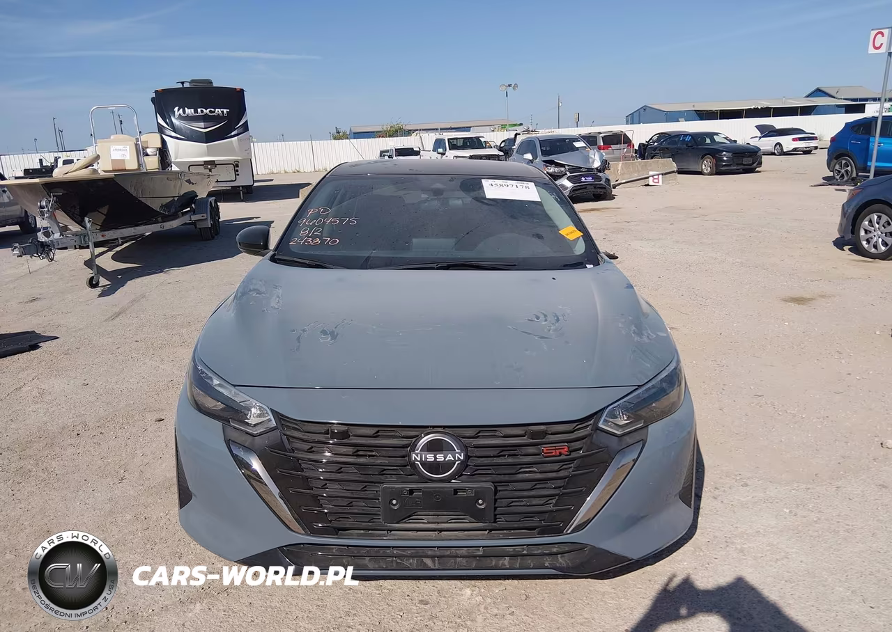 2025 Nissan Sentra Sr VIN:3N1AB8DV7SY243870 - 11