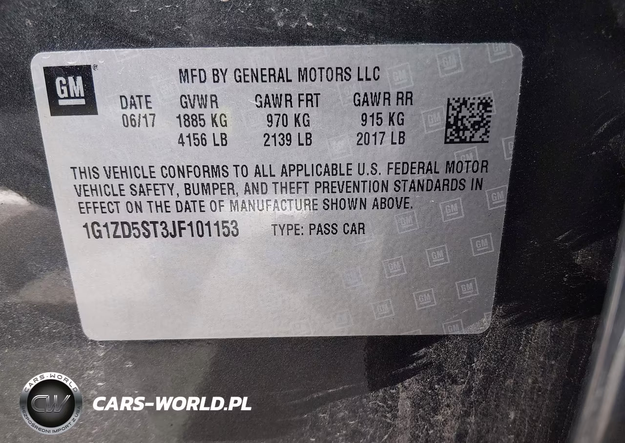 2018 Chevrolet Malibu Lt VIN:1G1ZD5ST3JF101153 - 9