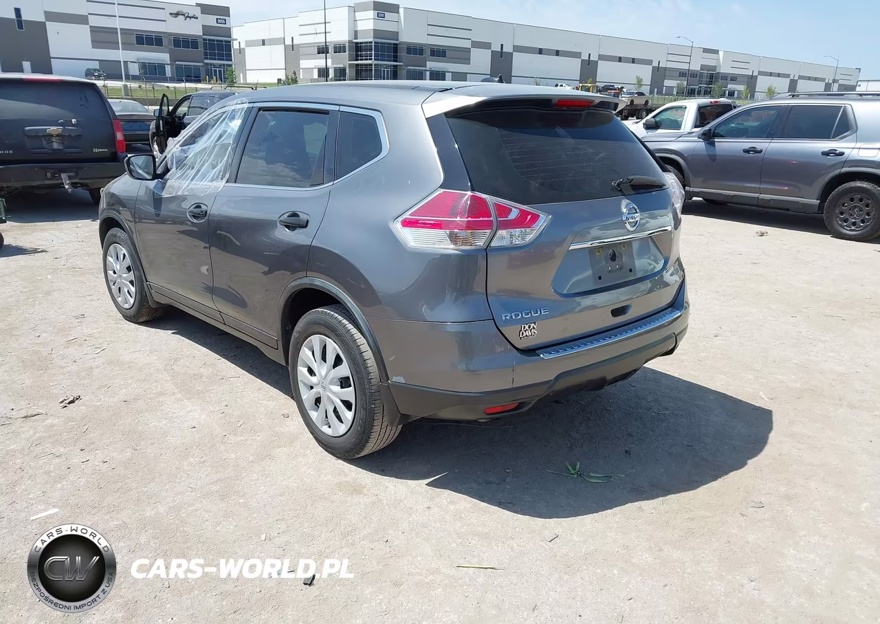 2016 Nissan Rogue S VIN:KNMAT2MT6GP732355 - 3