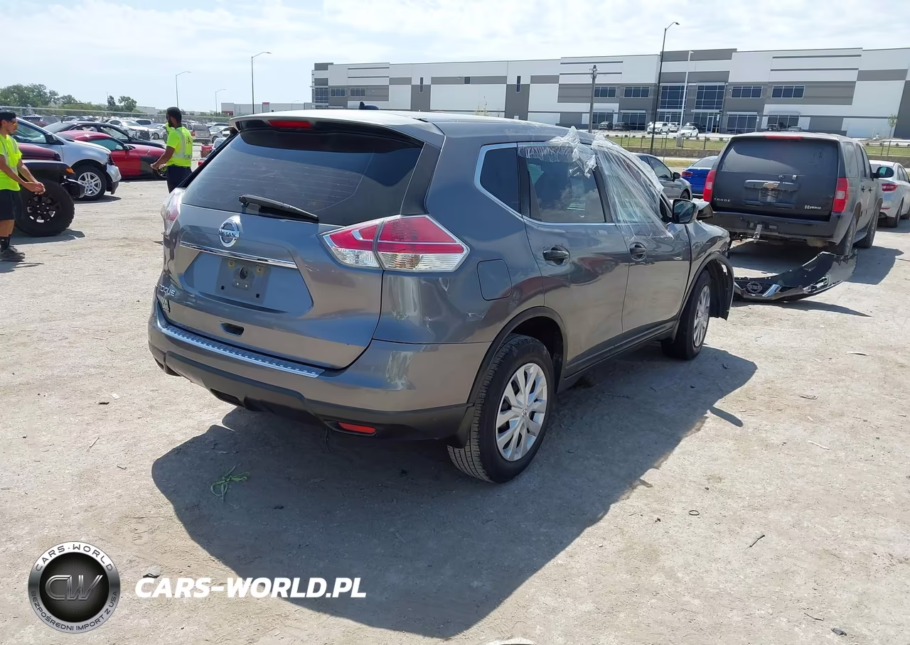 2016 Nissan Rogue S VIN:KNMAT2MT6GP732355 - 4
