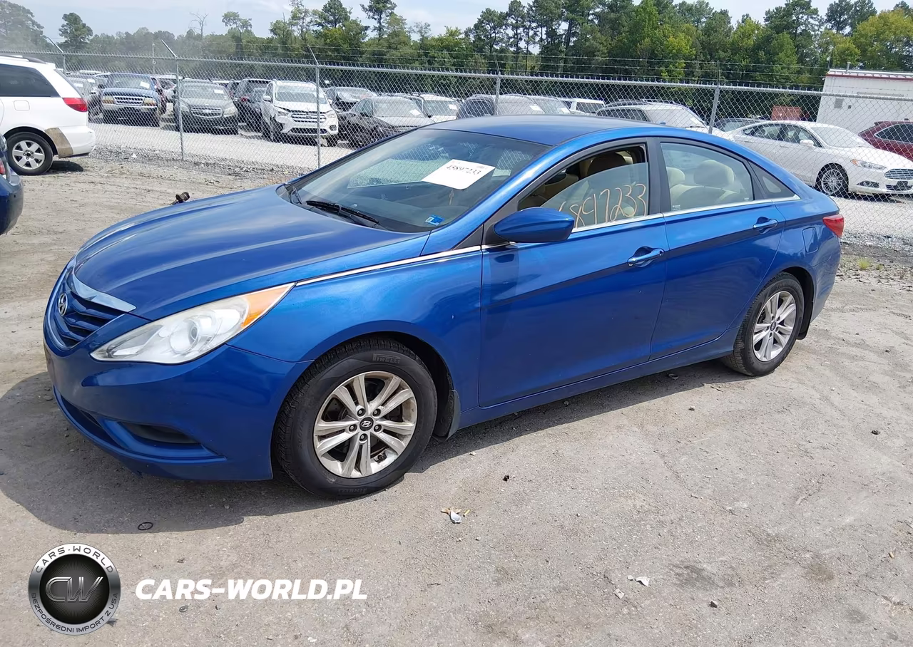 2013 Hyundai Sonata Gls VIN:5NPEB4AC5DH659166 - 2