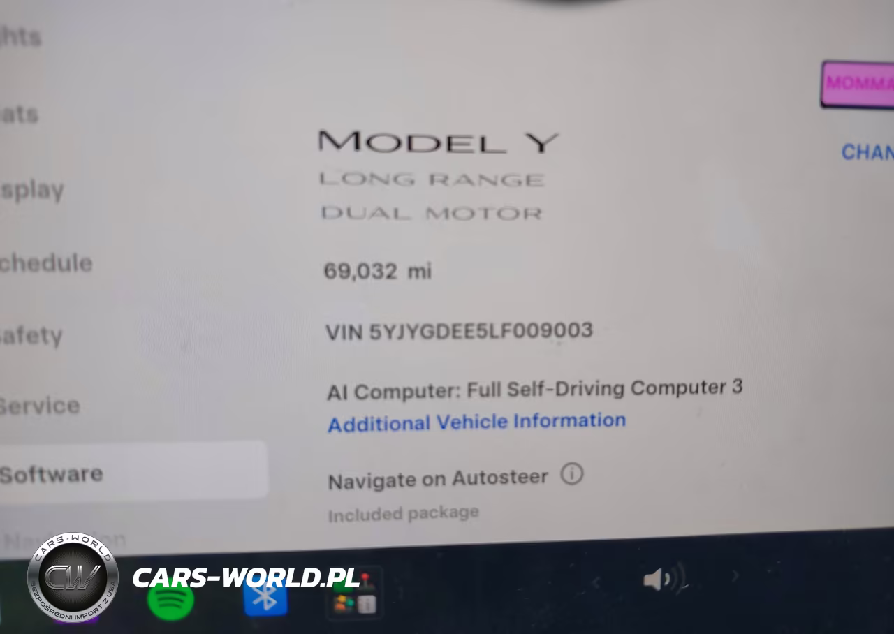 2020 Tesla Model Y Long Range Dual Motor All-Wheel Drive VIN:5YJYGDEE5LF009003 - 14