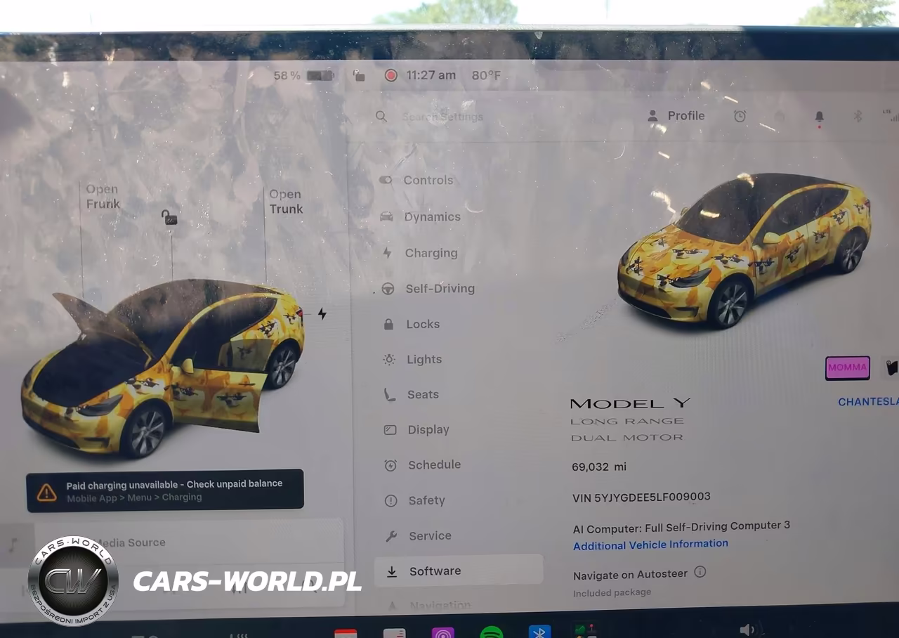 2020 Tesla Model Y Long Range Dual Motor All-Wheel Drive VIN:5YJYGDEE5LF009003 - 16