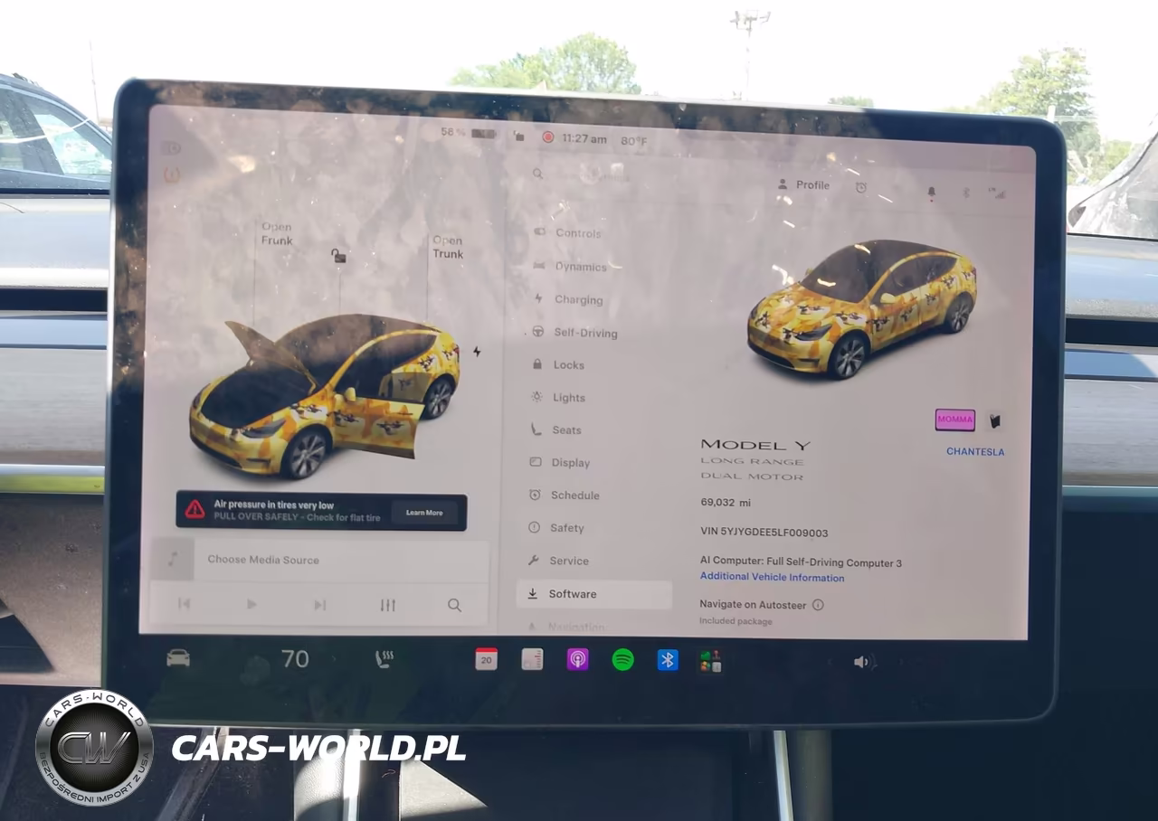 2020 Tesla Model Y Long Range Dual Motor All-Wheel Drive VIN:5YJYGDEE5LF009003 - 17