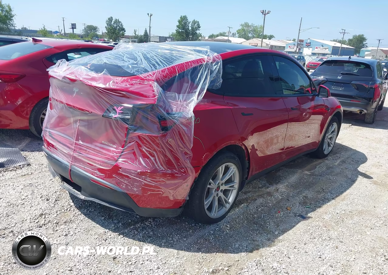 2020 Tesla Model Y Long Range Dual Motor All-Wheel Drive VIN:5YJYGDEE5LF009003 - 4