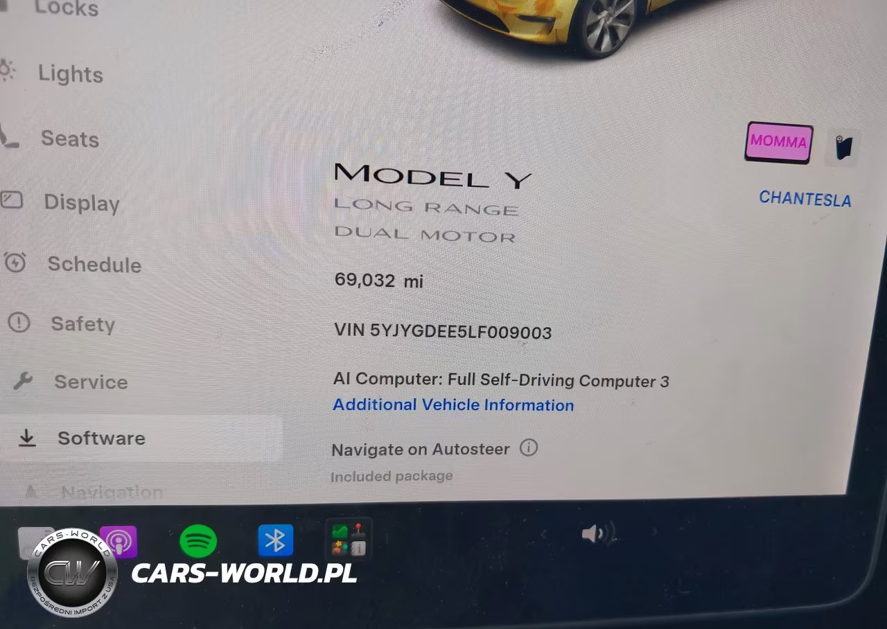 2020 Tesla Model Y Long Range Dual Motor All-Wheel Drive VIN:5YJYGDEE5LF009003 - 7