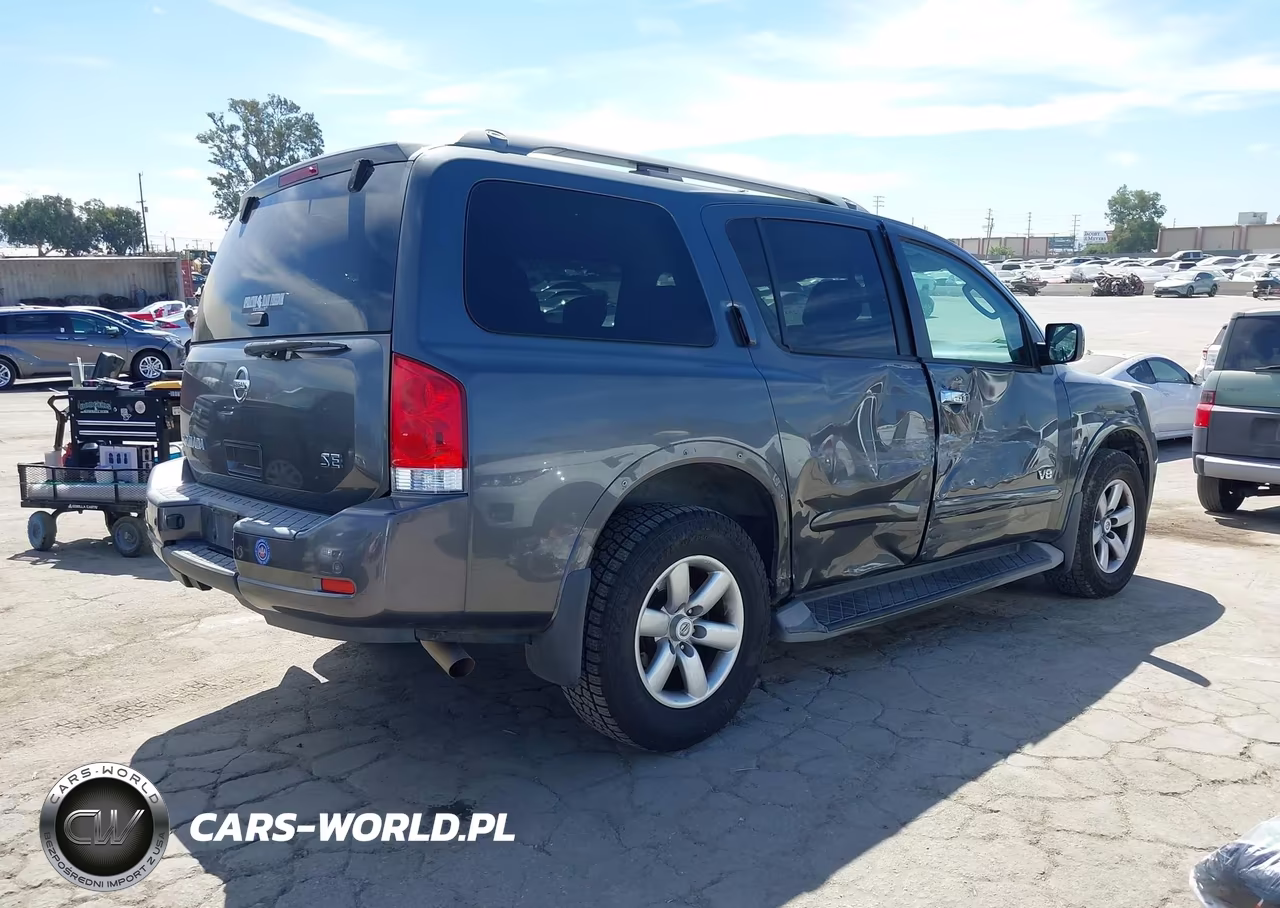 2009 Nissan Armada Se VIN:5N1AA08D59N607399 - 4