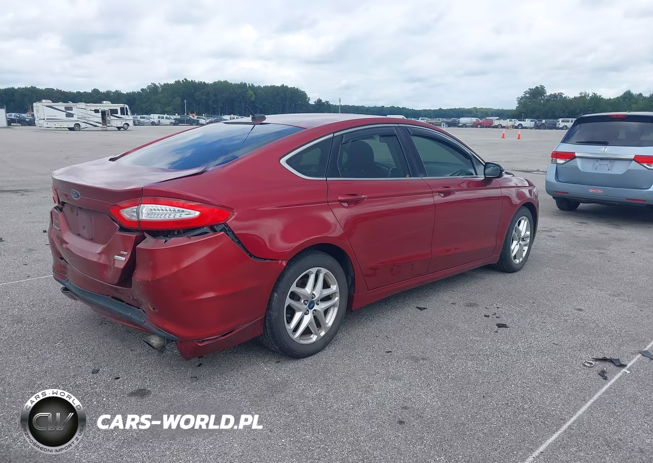 2013 Ford Fusion Se VIN:3FA6P0HR0DR168502 - 4