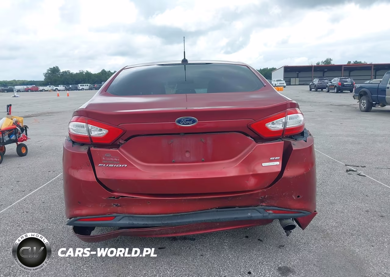 2013 Ford Fusion Se VIN:3FA6P0HR0DR168502 - 6