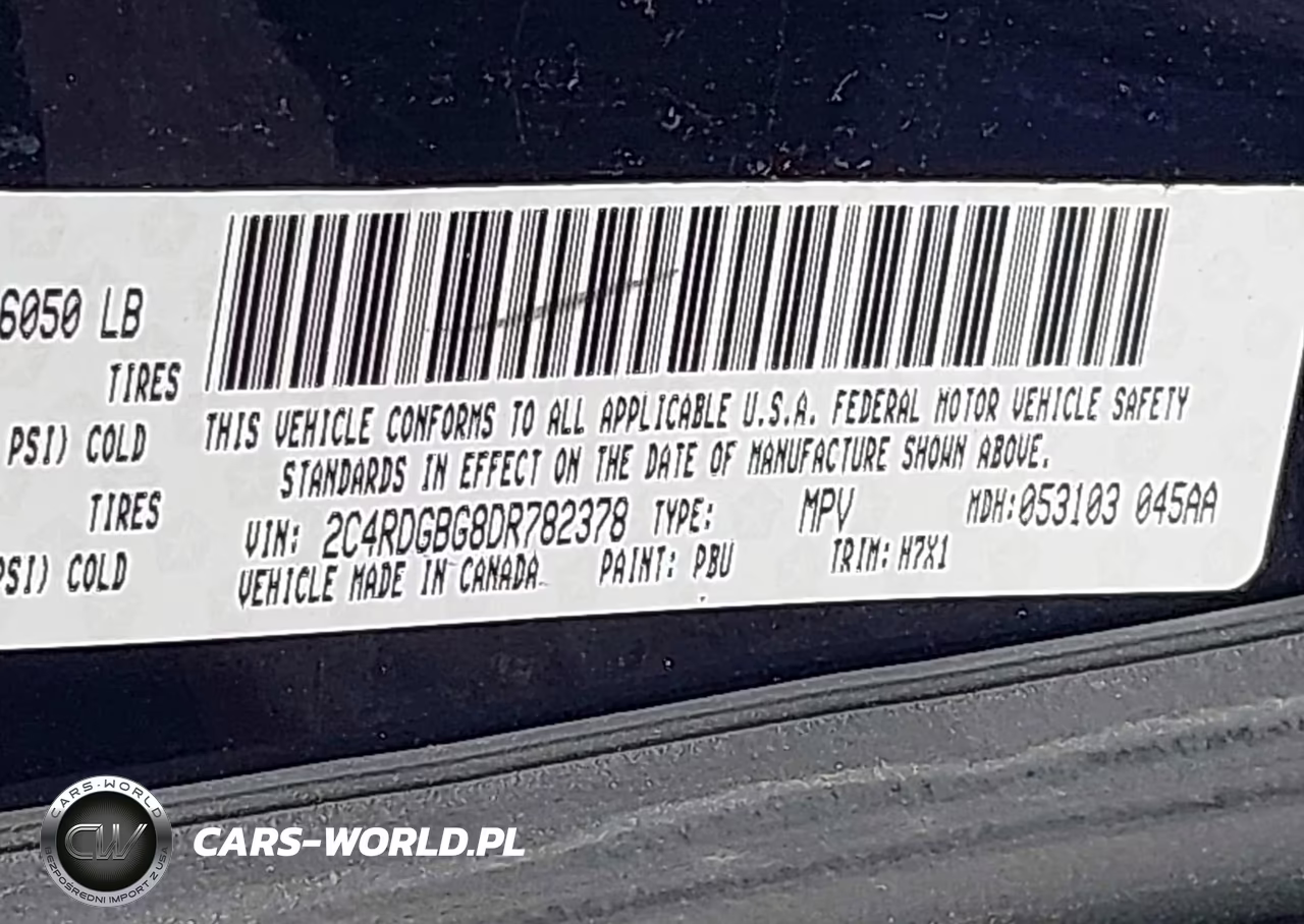 2013 Dodge Grand Caravan Se VIN:2C4RDGBG8DR782378 - 9