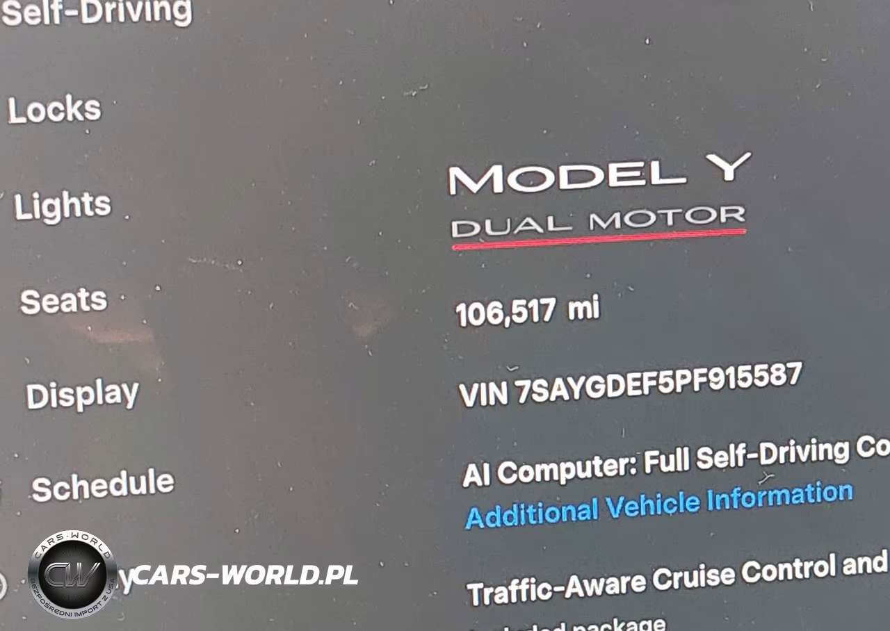 2023 Tesla Model Y Performance Dual Motor All-Wheel Drive VIN:7SAYGDEF5PF915587 - 15