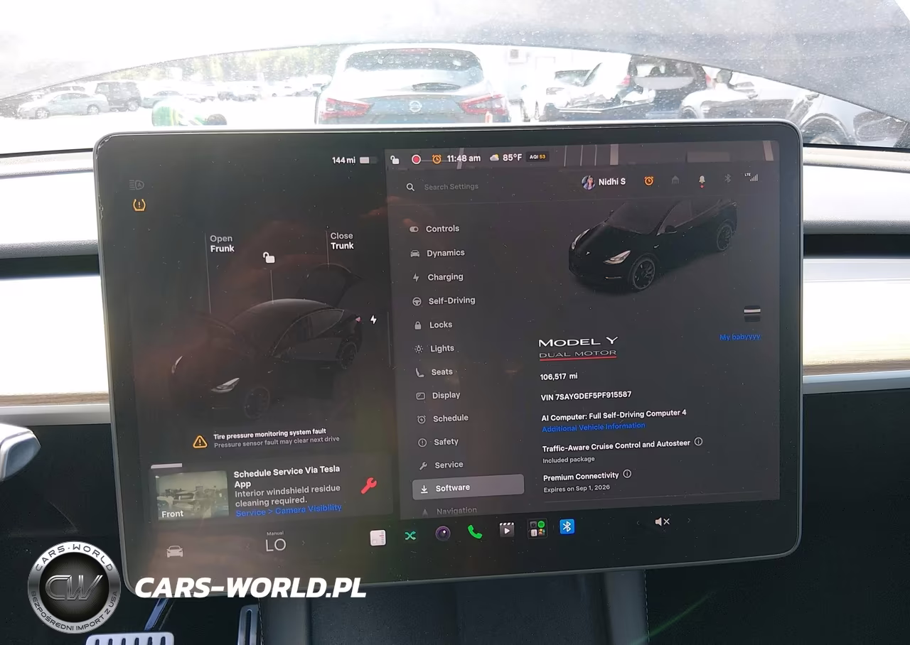 2023 Tesla Model Y Performance Dual Motor All-Wheel Drive VIN:7SAYGDEF5PF915587 - 7