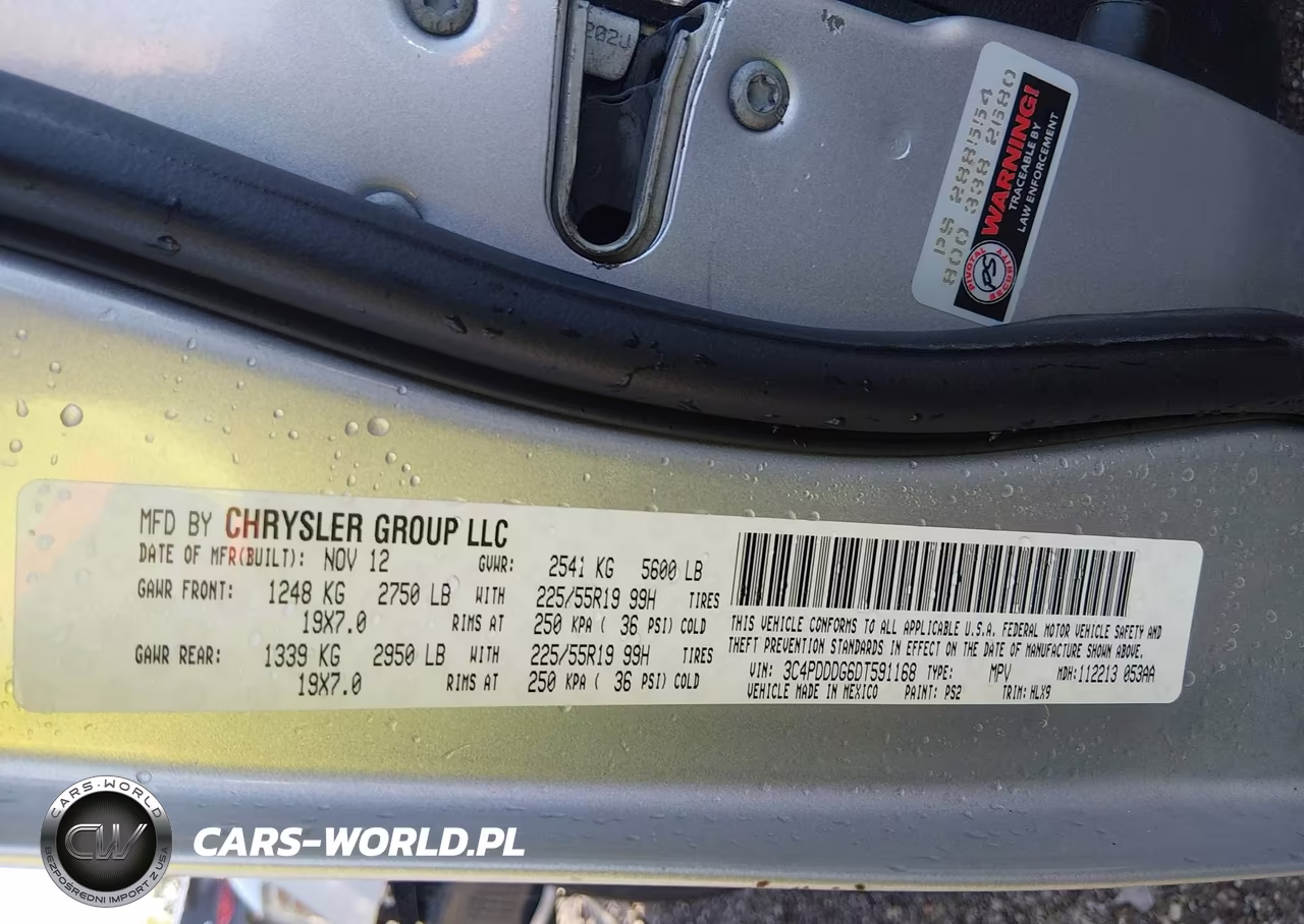 2013 Dodge Journey Crew VIN:3C4PDDDG6DT591168 - 9