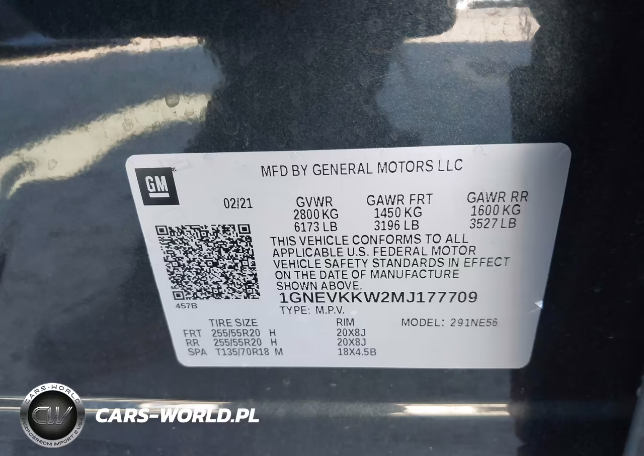 2021 Chevrolet Traverse Awd Premier VIN:1GNEVKKW2MJ177709 - 9