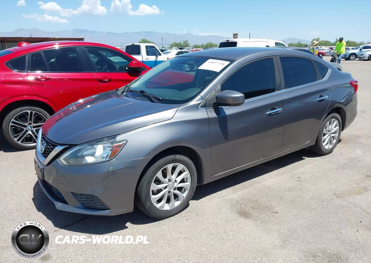 2019 Nissan Sentra Sv VIN:3N1AB7AP2KL623146 - 2