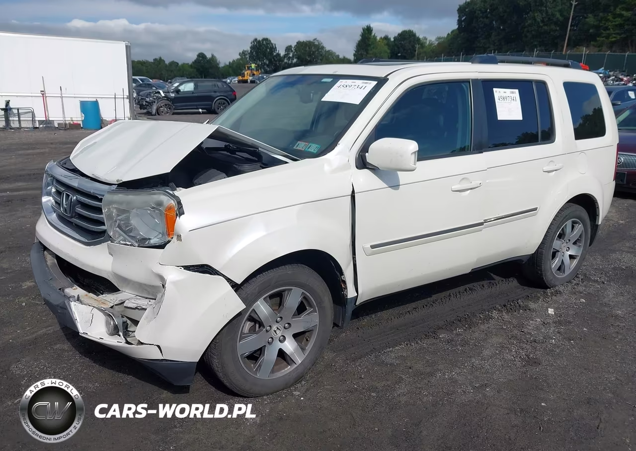 2015 Honda Pilot Touring VIN:5FNYF4H96FB011719 - 2