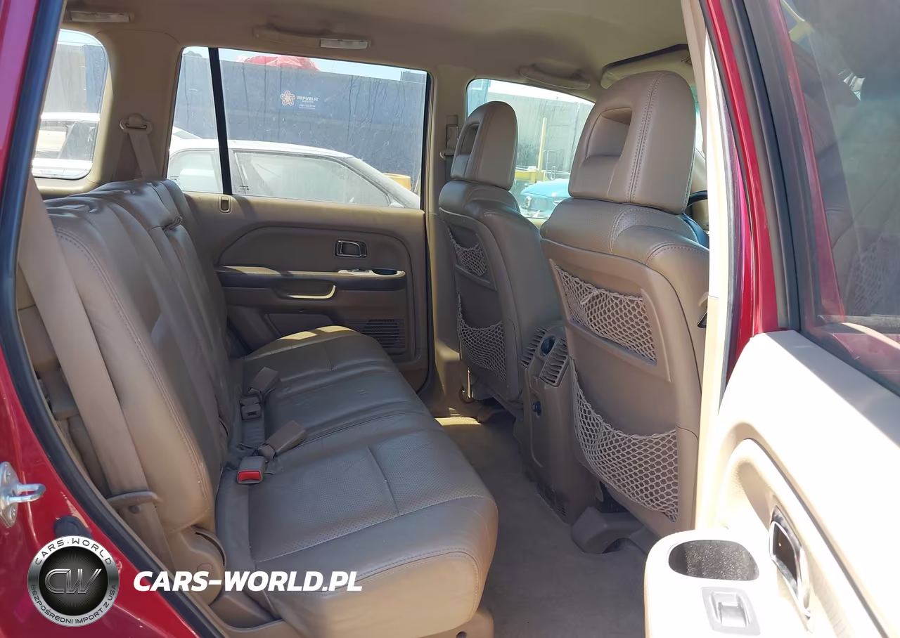 2004 Honda Pilot Ex-L VIN:2HKYF18724H599601 - 8