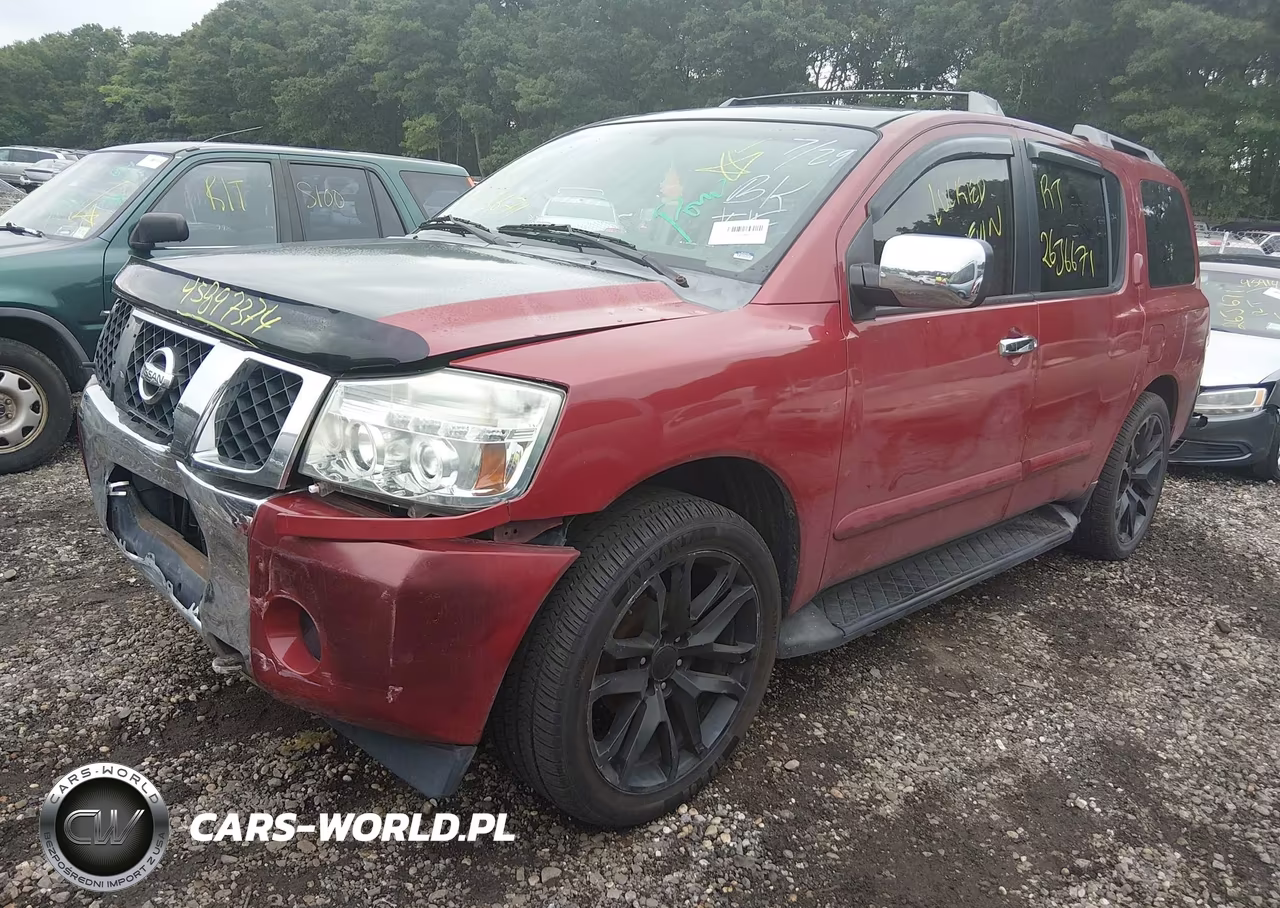 2006 Nissan Armada Le VIN:5N1AA08B66N701012 - 2