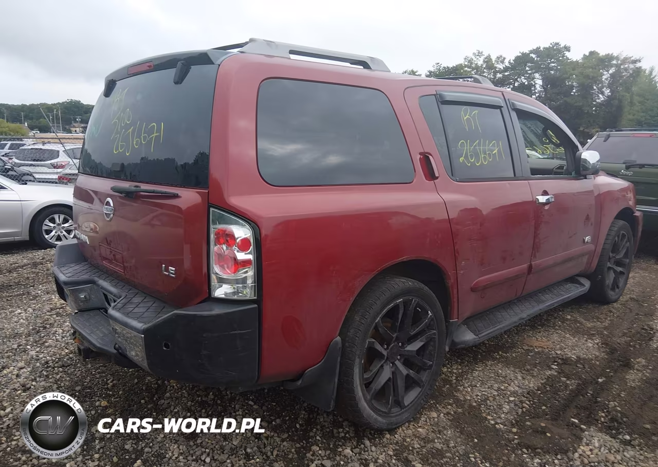 2006 Nissan Armada Le VIN:5N1AA08B66N701012 - 4