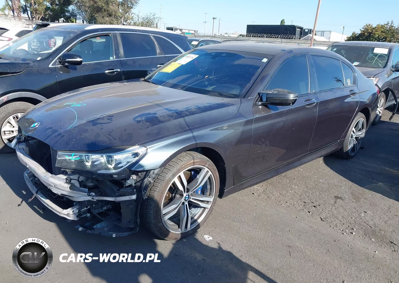 2018 BMW 740I VIN:WBA7E2C57JG743196 - 2