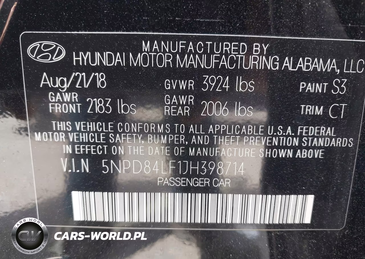2018 Hyundai Elantra Value Edition VIN:5NPD84LF1JH398714 - 9