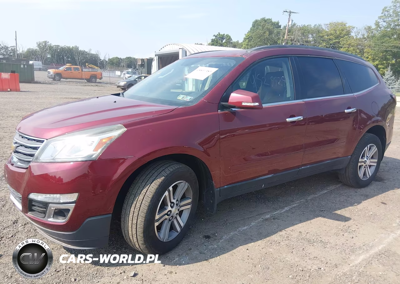 2015 Chevrolet Traverse Lt VIN:1GNKVHKD7FJ215247 - 2