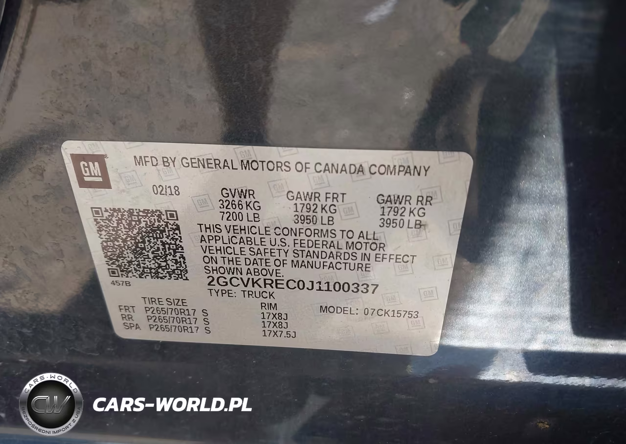 2018 Chevrolet Silverado 1500 1Lt VIN:2GCVKREC0J1100337 - 9