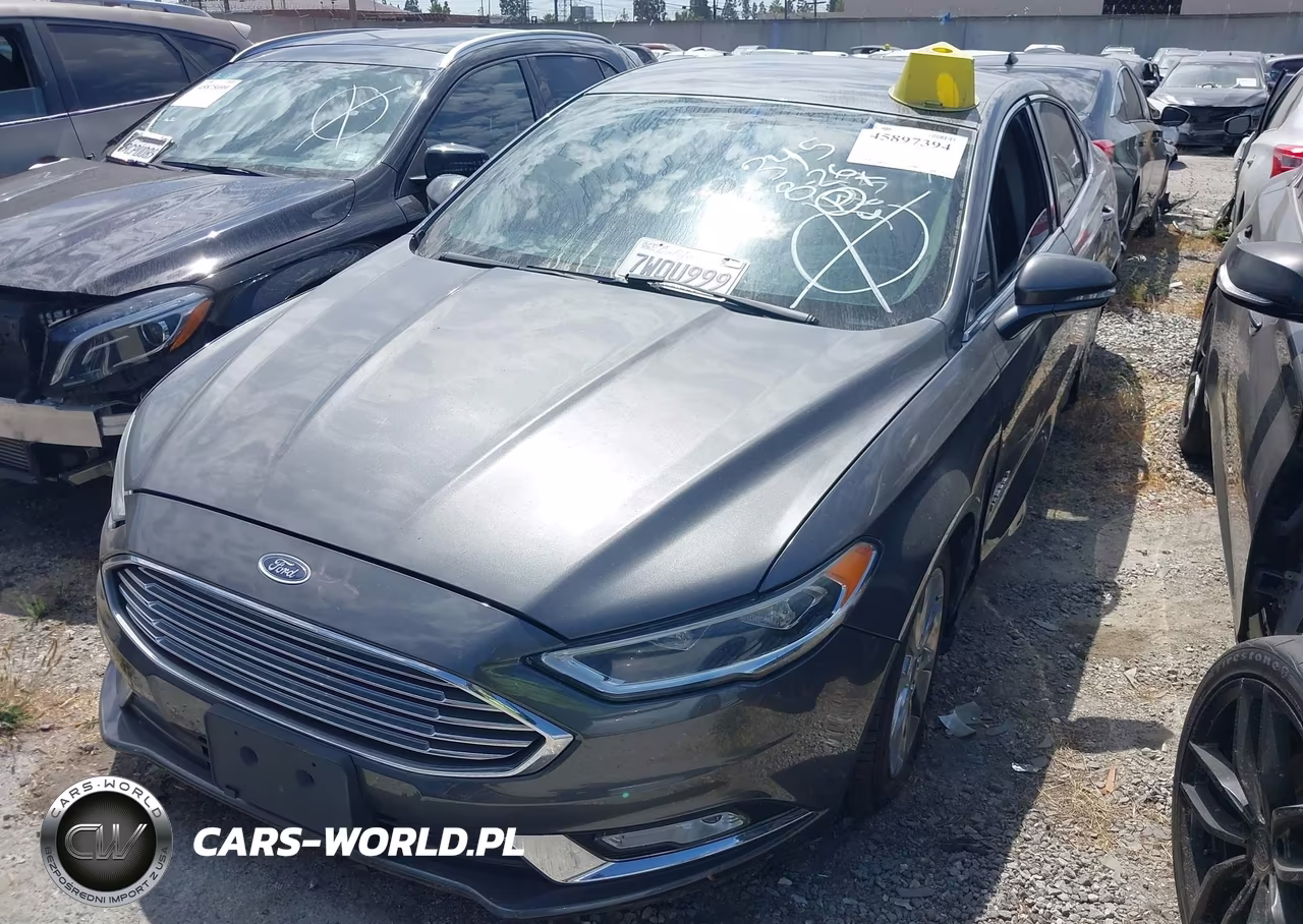 2017 Ford Fusion Hybrid Se VIN:3FA6P0LU4HR141790 - 2