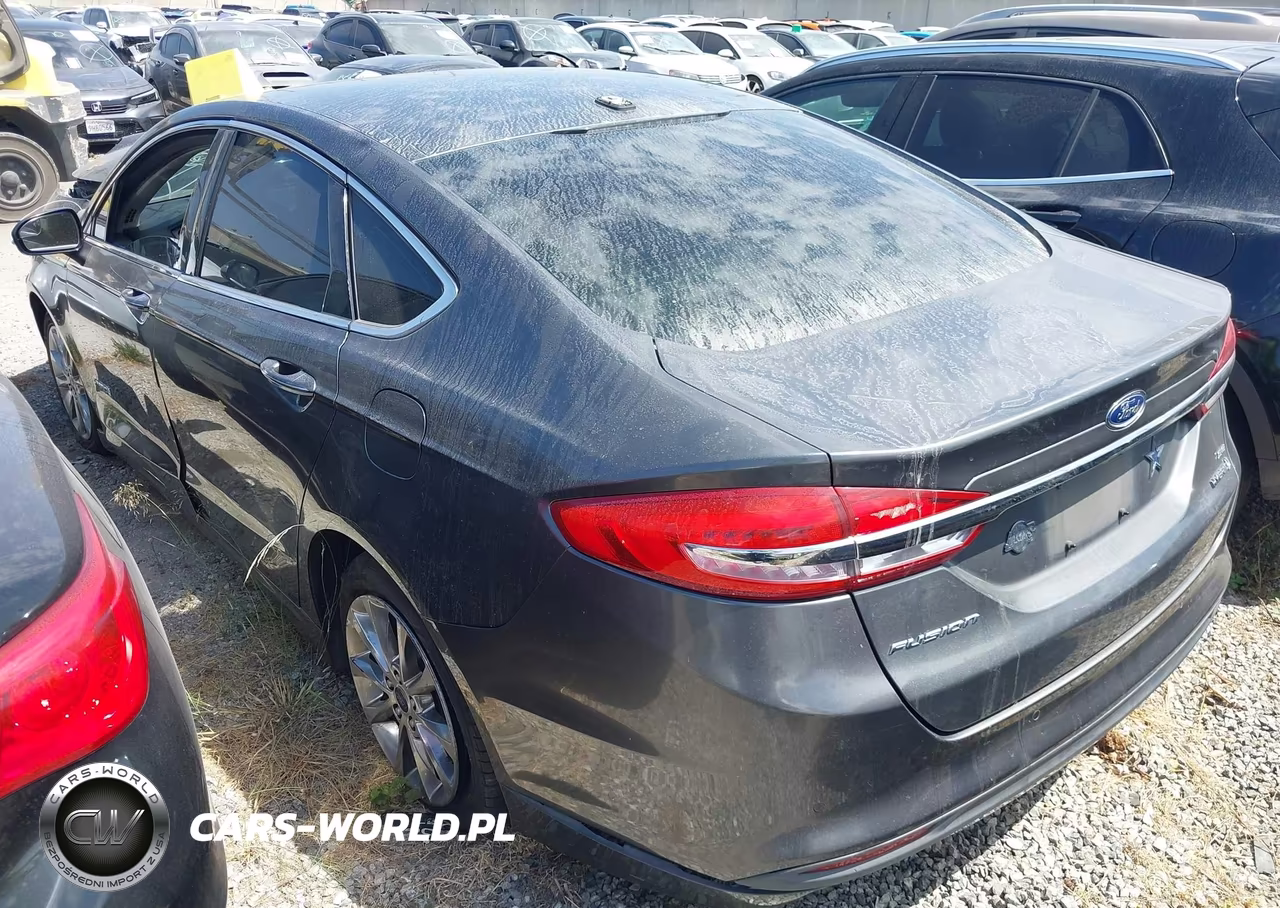 2017 Ford Fusion Hybrid Se VIN:3FA6P0LU4HR141790 - 3