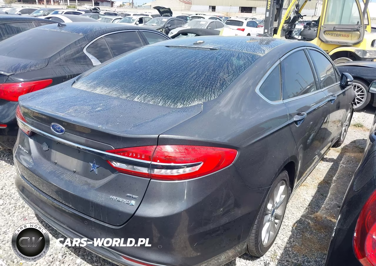 2017 Ford Fusion Hybrid Se VIN:3FA6P0LU4HR141790 - 4