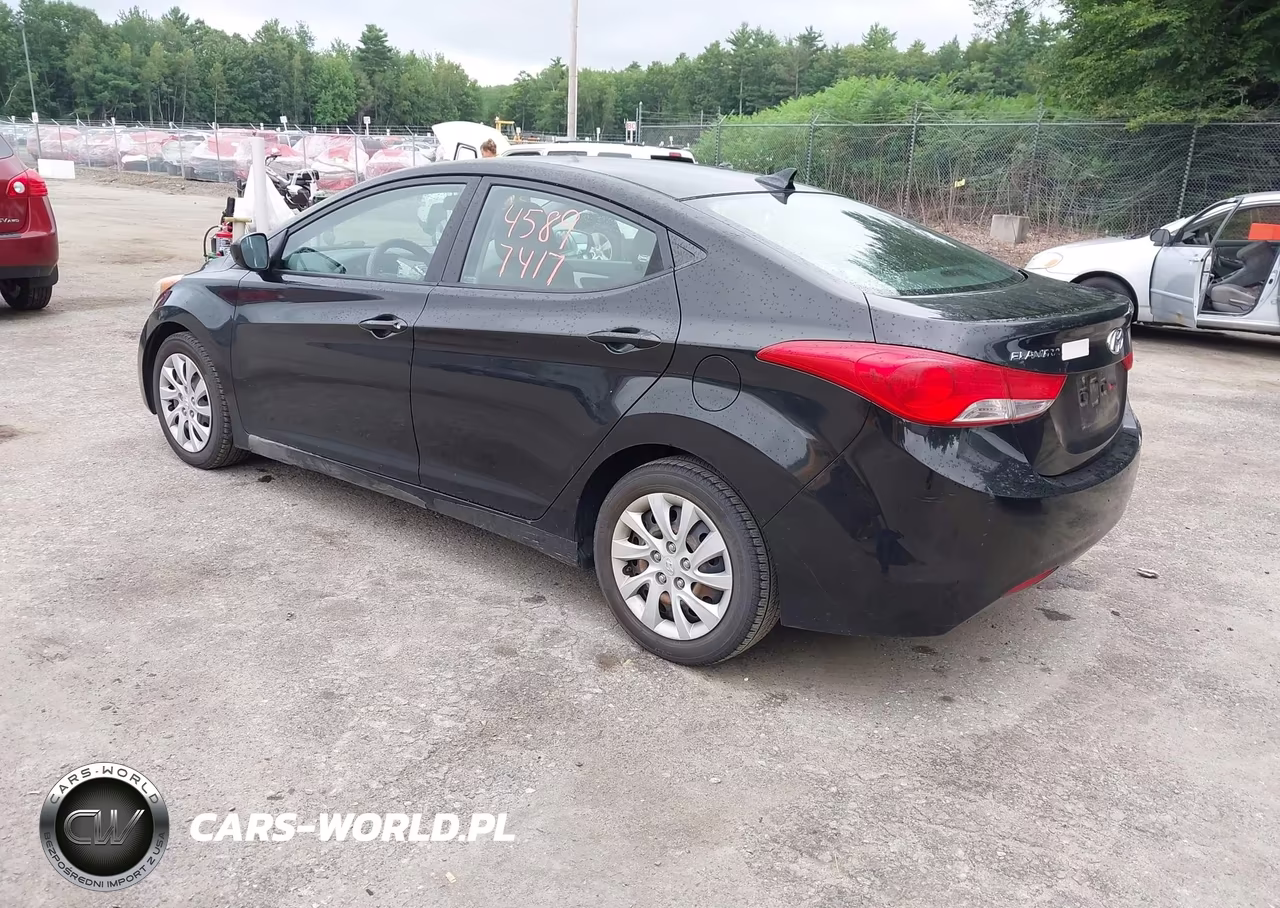 2011 Hyundai Elantra Gls VIN:5NPDH4AEXBH045478 - 3