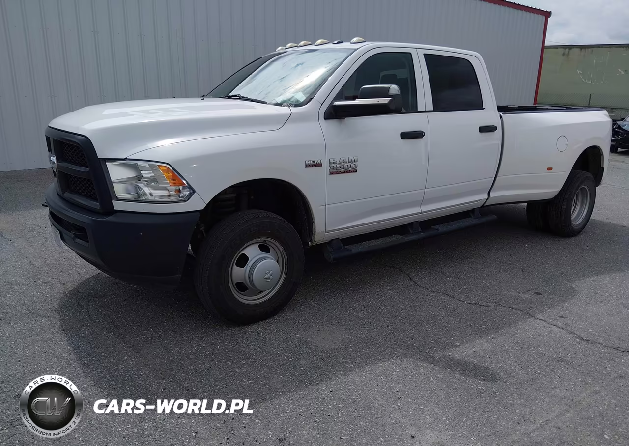 2017 Ram 3500 Tradesman 4X4 8' Box VIN:3C63RRGJ3HG710501 - 2