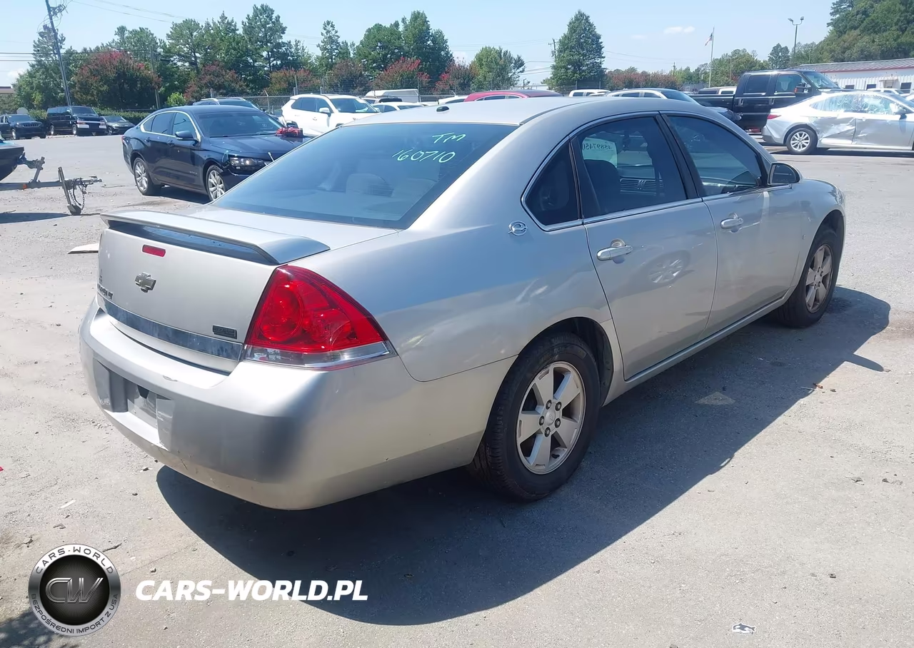 2008 Chevrolet Impala Lt VIN:2G1WT55K289160710 - 4