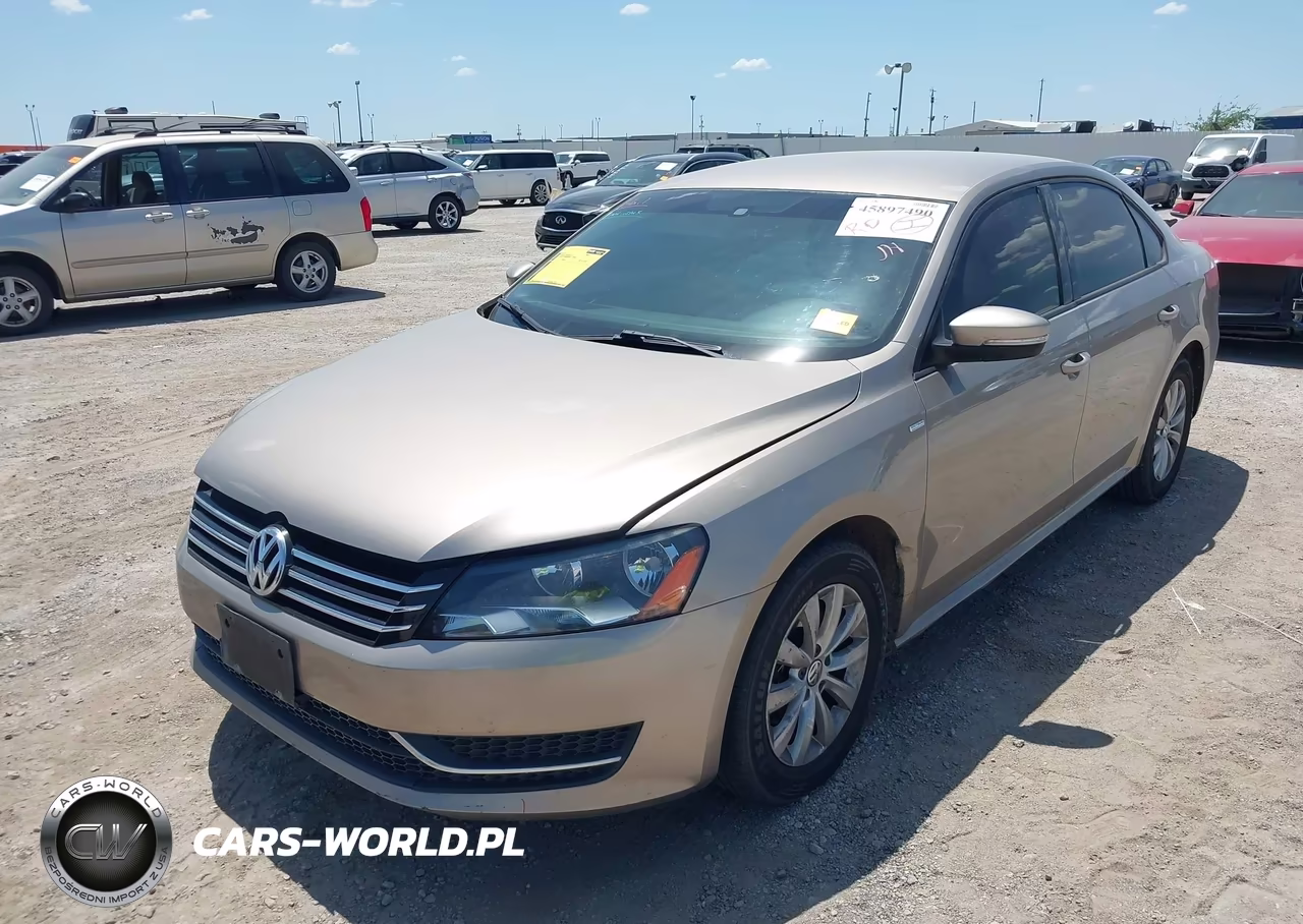 2015 Volkswagen Passat 1.8T Wolfsburg Edition VIN:1VWAS7A36FC011203 - 2