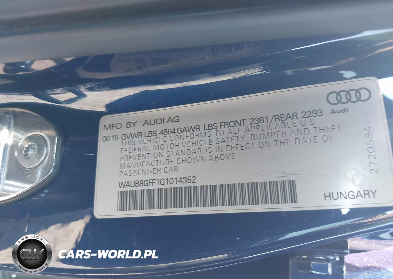 2016 Audi A3 2.0T Premium VIN:WAUB8GFF1G1014352 - 9