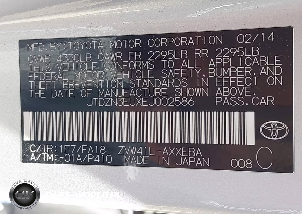 2014 Toyota Prius V Three VIN:JTDZN3EUXEJ002586 - 9
