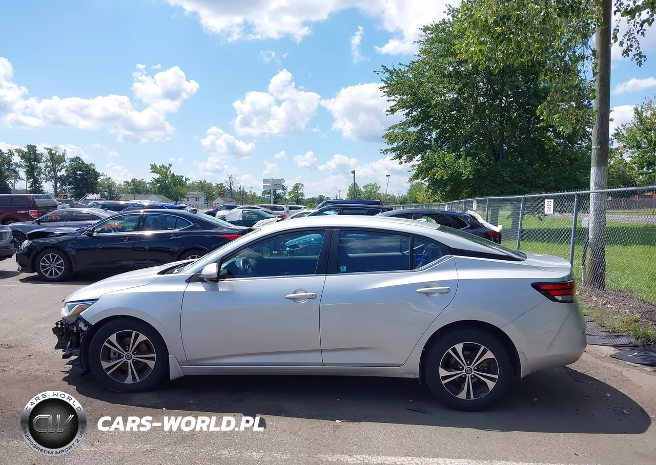 2020 Nissan Sentra Sv Xtronic Cvt VIN:3N1AB8CV6LY275275 - 14