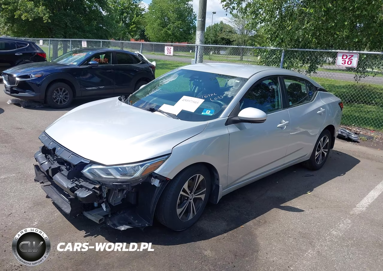 2020 Nissan Sentra Sv Xtronic Cvt VIN:3N1AB8CV6LY275275 - 2