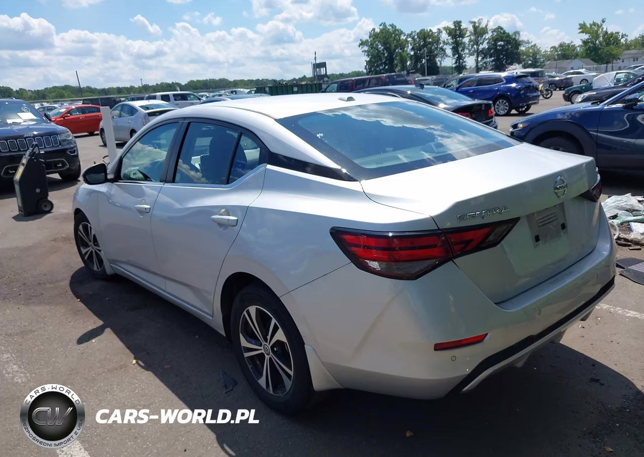 2020 Nissan Sentra Sv Xtronic Cvt VIN:3N1AB8CV6LY275275 - 3