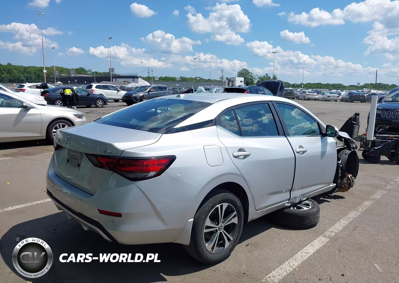 2020 Nissan Sentra Sv Xtronic Cvt VIN:3N1AB8CV6LY275275 - 4