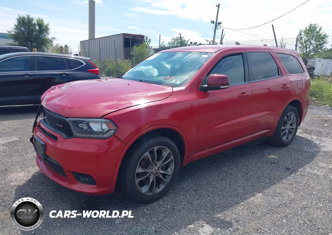 2019 Dodge Durango Gt Plus Awd VIN:1C4RDJDG3KC664092 - 2