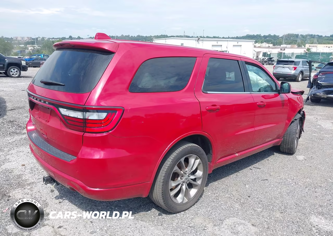 2019 Dodge Durango Gt Plus Awd VIN:1C4RDJDG3KC664092 - 4